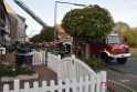 Feuer 2 Vollbrand Reihenhaus Roggendorf Berrischstr P029